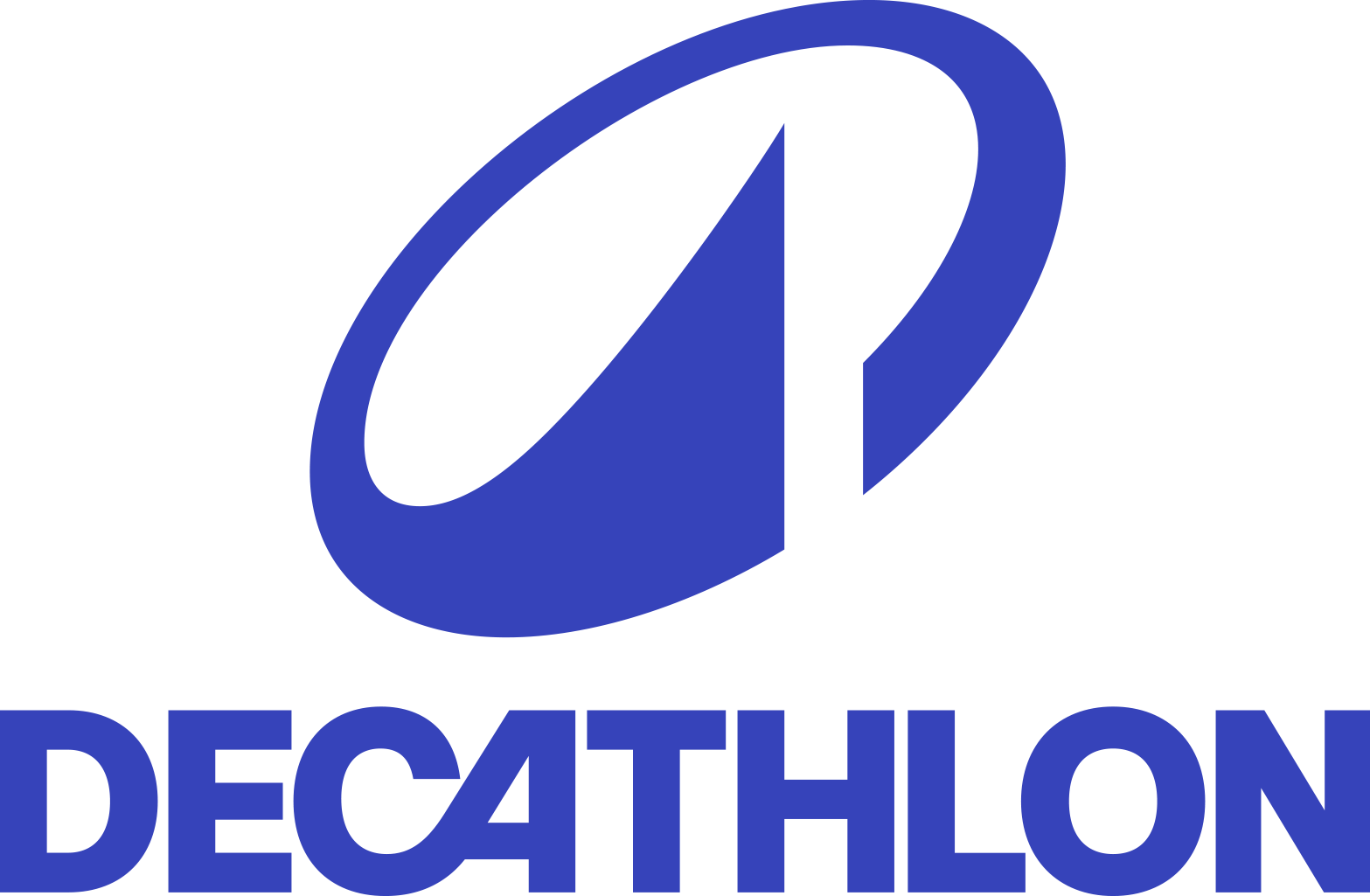 DECATHLON logo blau