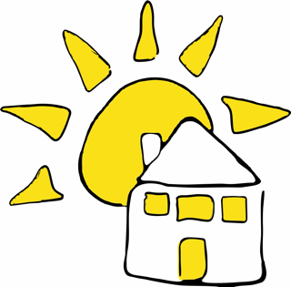 Klein (Logo Grundschule Wolfartsweier)