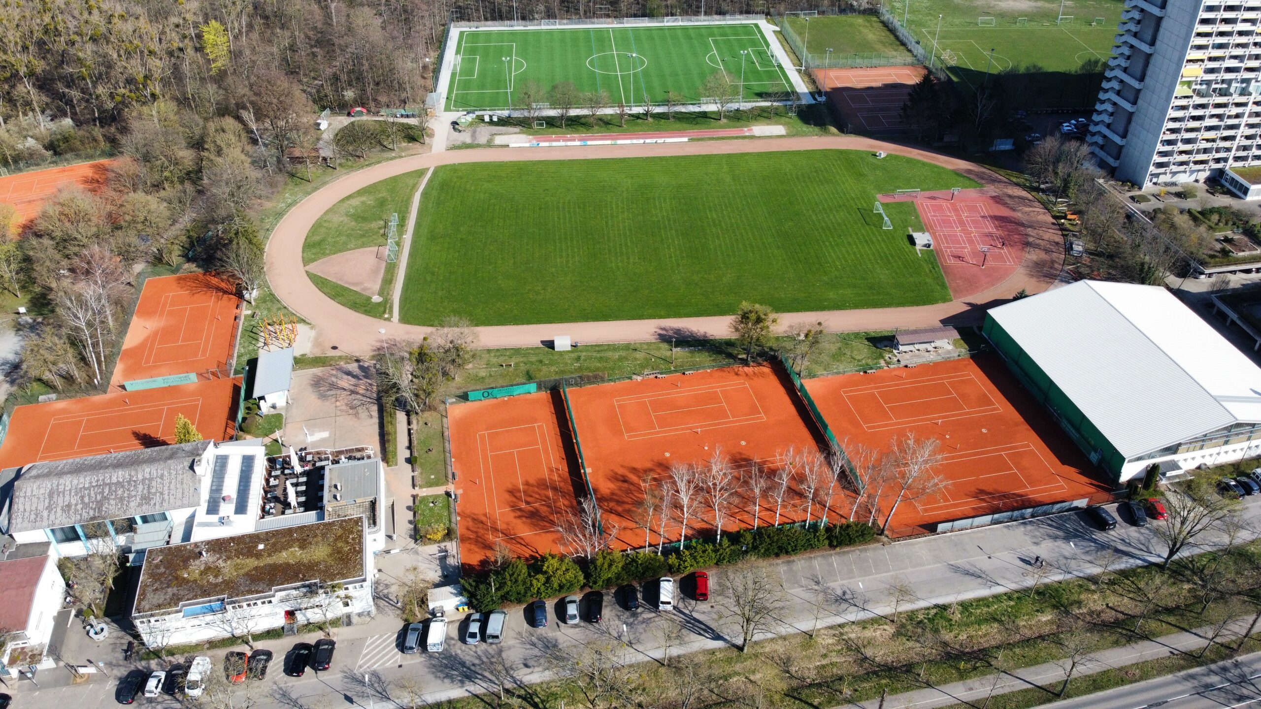 Sportanlage des Post Südstadt Karlsruhe