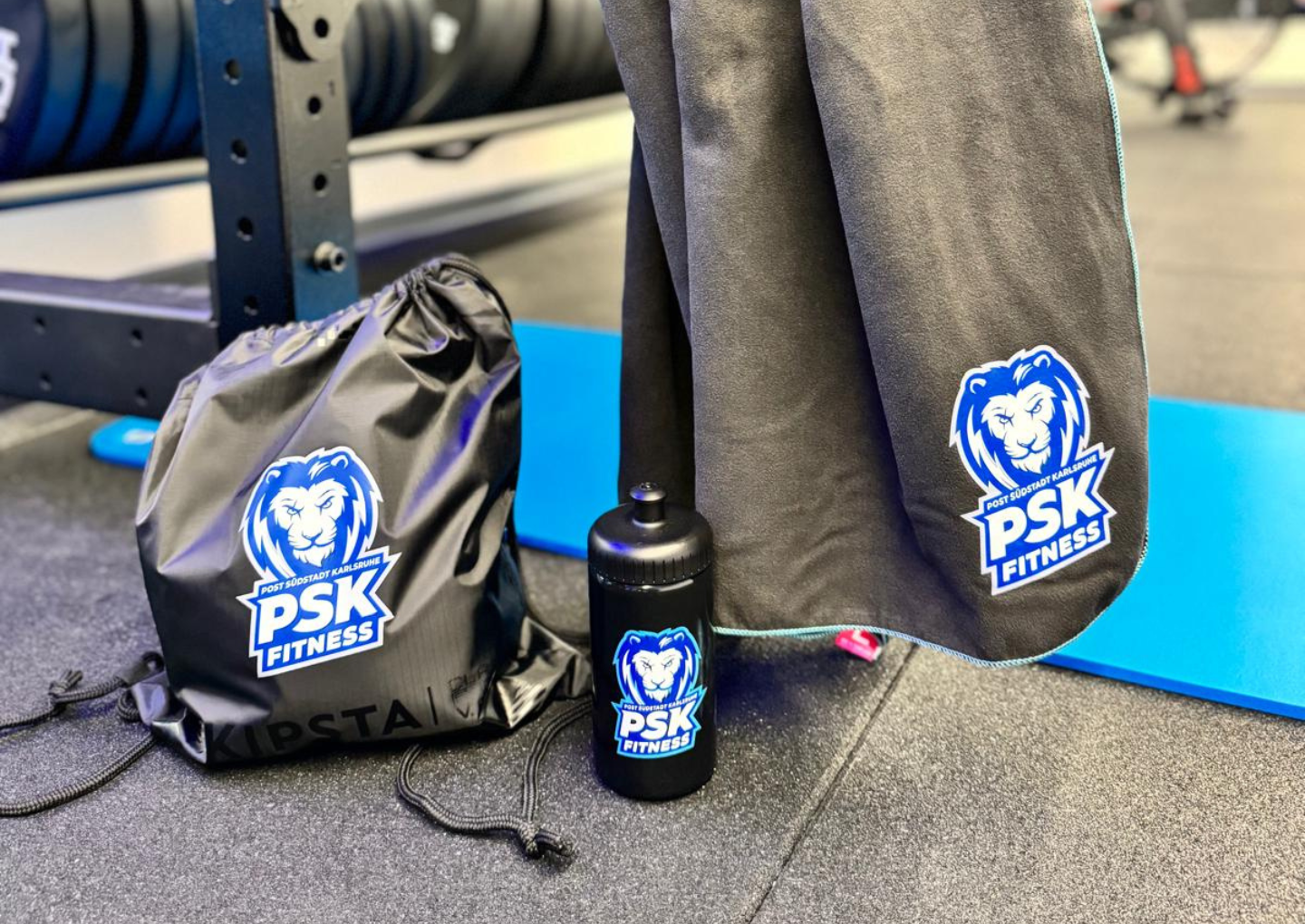 Starterpaket des PSK Fitnessstudios Karlsruhe