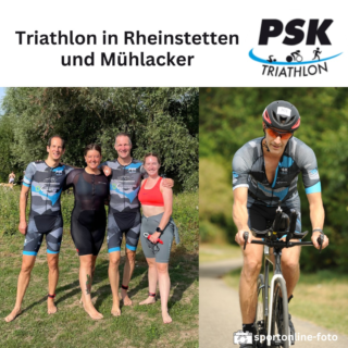 Am vergangenen Wochenende waren unsere Triathleten bei heißen Temperaturen sehr aktiv und erzielten dabei tolle Ergebnisse. Direkt vor der Haustüre waren @jule_trainiert_triathlon , @hannah_breckwoldt , @swim_bike_mike_run und Lars auf der Sprintdistanz beim @rheinstetten_triathlon am Start. Die Ergebnisse: Michael Kleber in 57:28, Platz 3 in der AK Lars Thomas in 58:21, Platz 4 in der AK Julia Proest in 1:17:22, Platz 3 in der AK Hannah Breckwoldt in 1:20:46, Platz 12 in der AK In Mühlacker benötigte @volker_sorg beim @triathlon_muehlacker 2:56:20h für die Olympische Distanz und belegte damit den 9. Platz in seiner AK. #psktriathlon #triathlon #swimbikerun #psk #pskfamily #karlsrudel